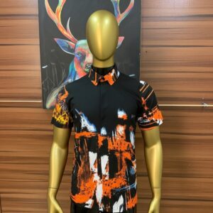 Urban Distressed Print Shirt